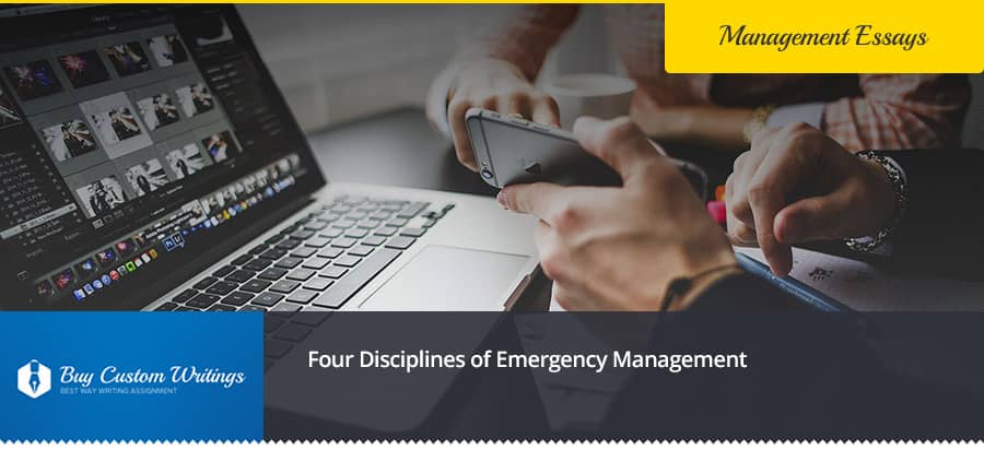 Four Disciplines of Emergency Management